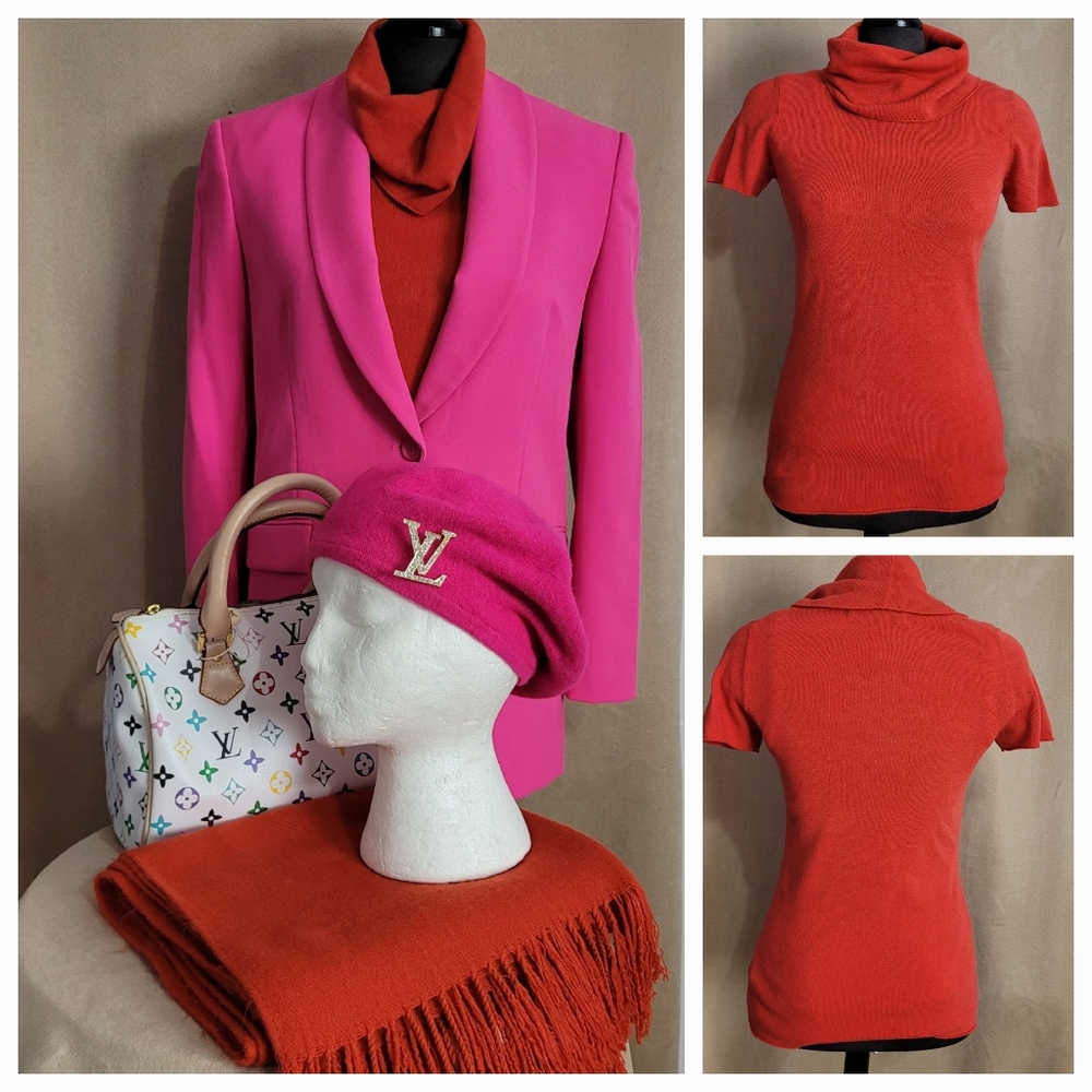 SWEATER M / SCARF COMBO - Picture 2 of 7